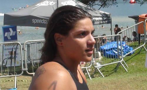  Ana Marcela Cunha chegou em segundo lugar na segunda etapa da Copa do Mundo de Maratonas Aquáticas, a Travessia de Viedma, na Argentina / Foto: Esporte Alternativo